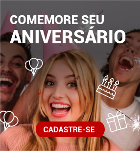 Comemore seu aniversário - cadraste-se